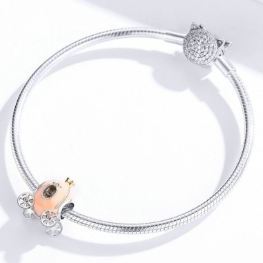 Pumpkin Carriage - Talisman argint