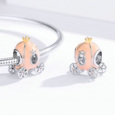 Pumpkin Carriage - Talisman argint