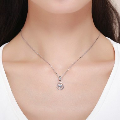 Mom I Love You Forever - Talisman argint