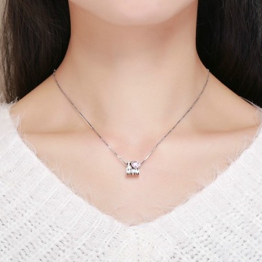 I Love Mom - Talisman argint