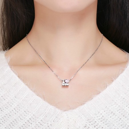 I Love Mom - Talisman argint