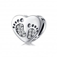 Baby Footprints - Talisman argint