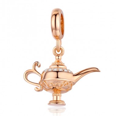 Alladin's Lamp - Talisman argint rose gold