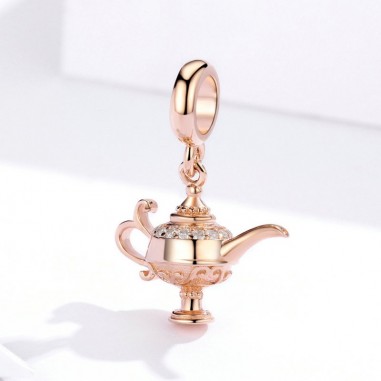 Alladin's Lamp - Talisman argint rose gold