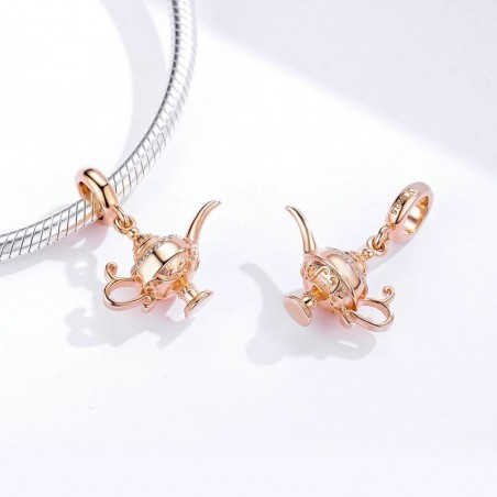Alladin's Lamp - Talisman argint rose gold