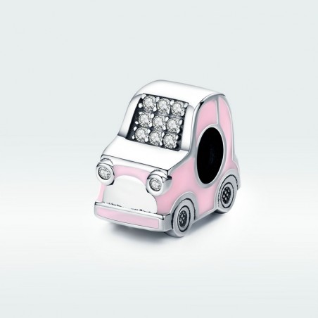 Pink Car - Talisman argint