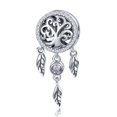 Dream Catcher Family Tree - Talisman argint