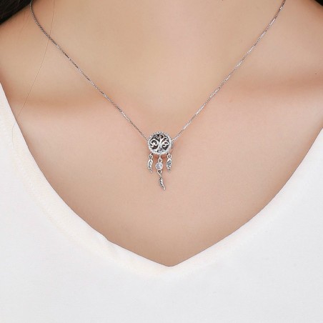 Dream Catcher Family Tree - Talisman argint